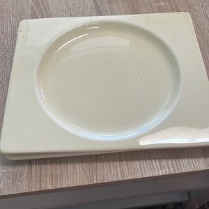 9 inch plates Art Deco